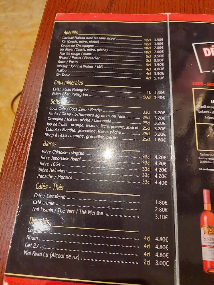 Délices wok - Menu Image 1